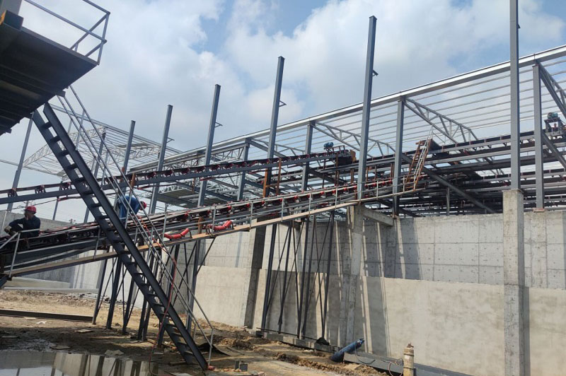 多臺(tái)高精度電子皮帶秤在新型建材行業(yè)調(diào)試完成，適應(yīng)能力更強(qiáng)！